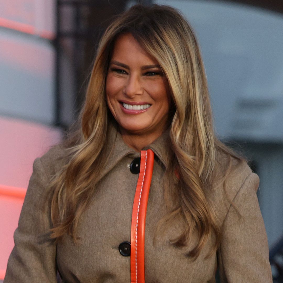 First Lady Melania Trump goes into mom mode at Halloween event