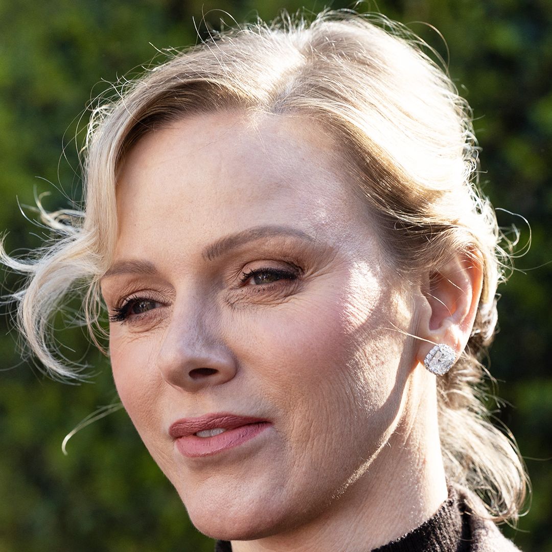 Princess Charlene sports natural curls for milestone moment with Prince Albert