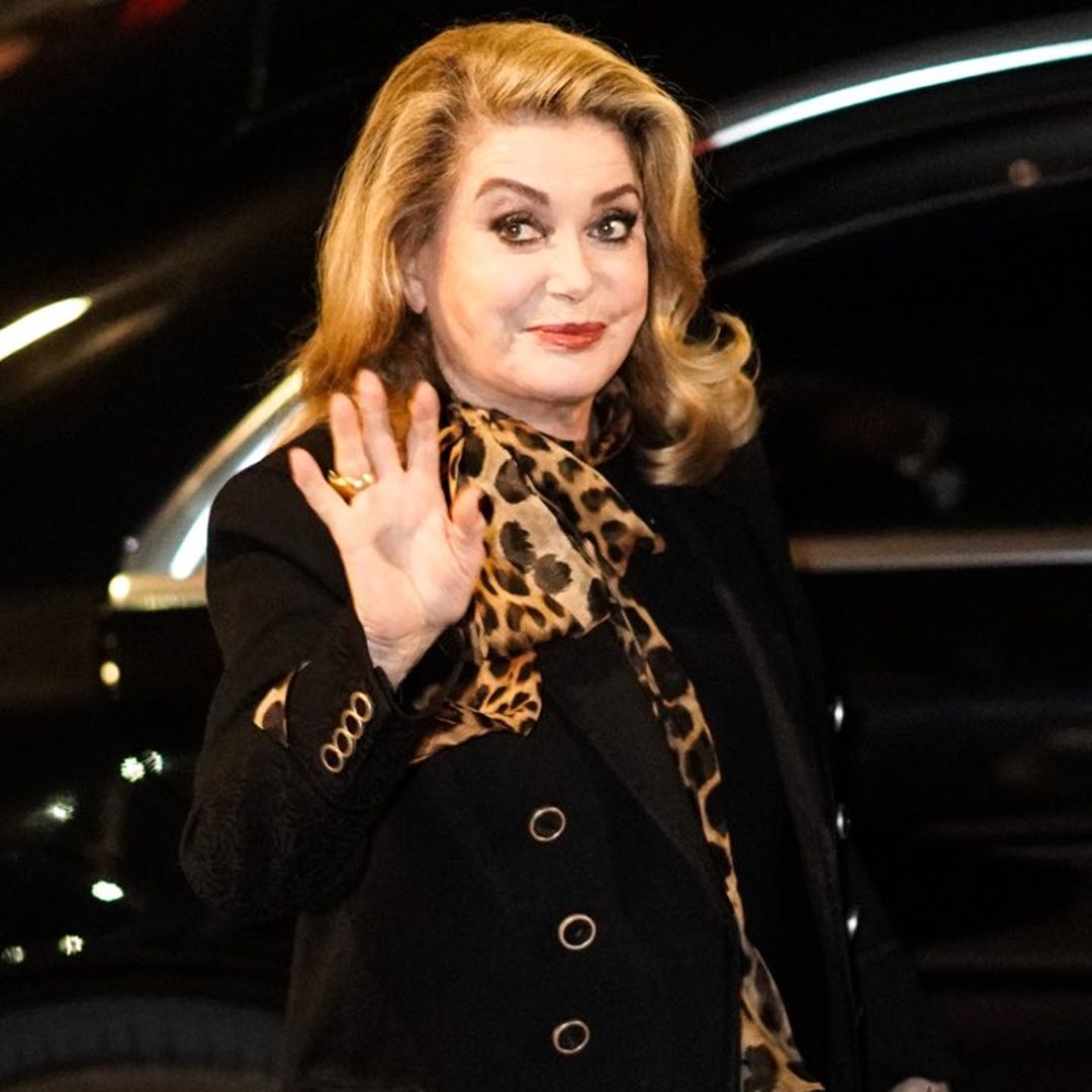 Catherine Deneuve attends a party in Paris and looks AMAZING at 75 