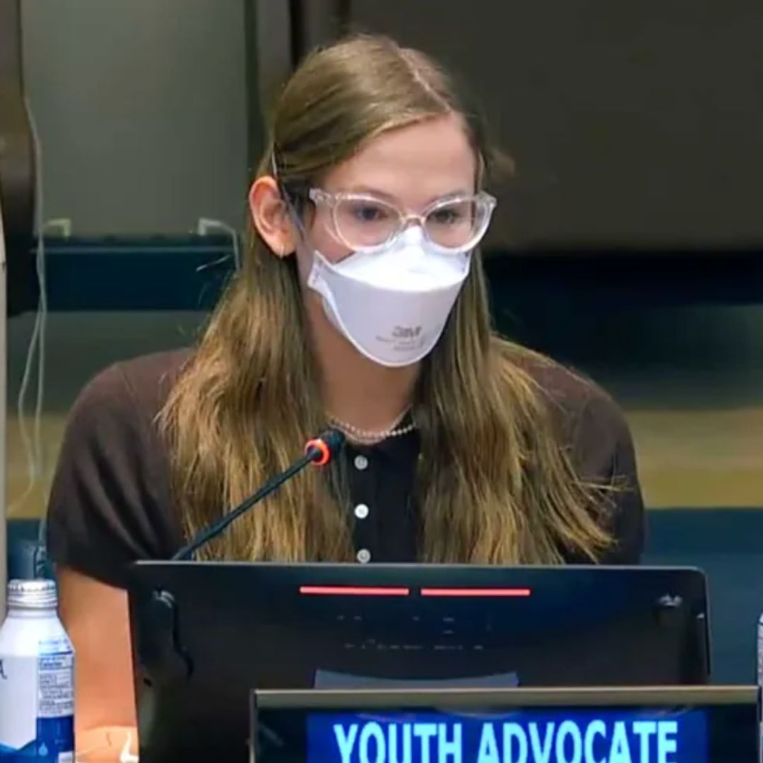 Ben Affleck and Jennifer Garner's daughter Violet issues 'furious' speech at UN