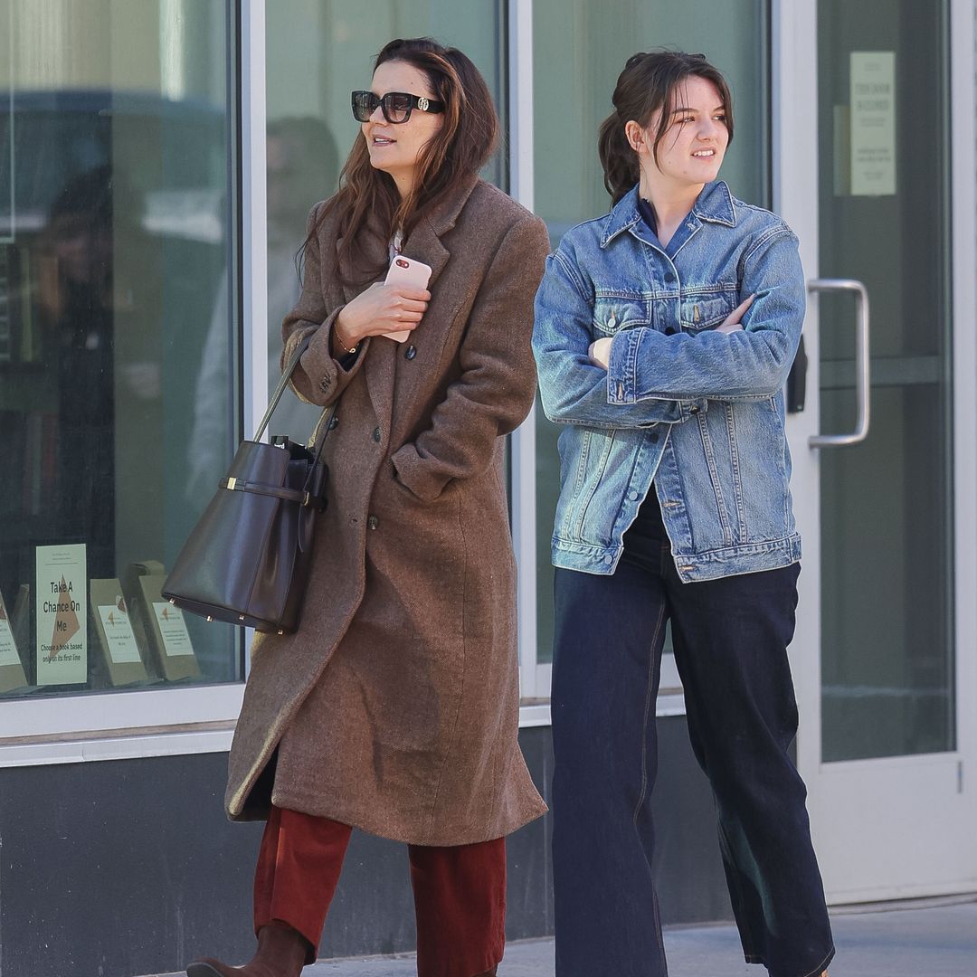 Suri Cruise looks more grown up than ever as she takes break from college