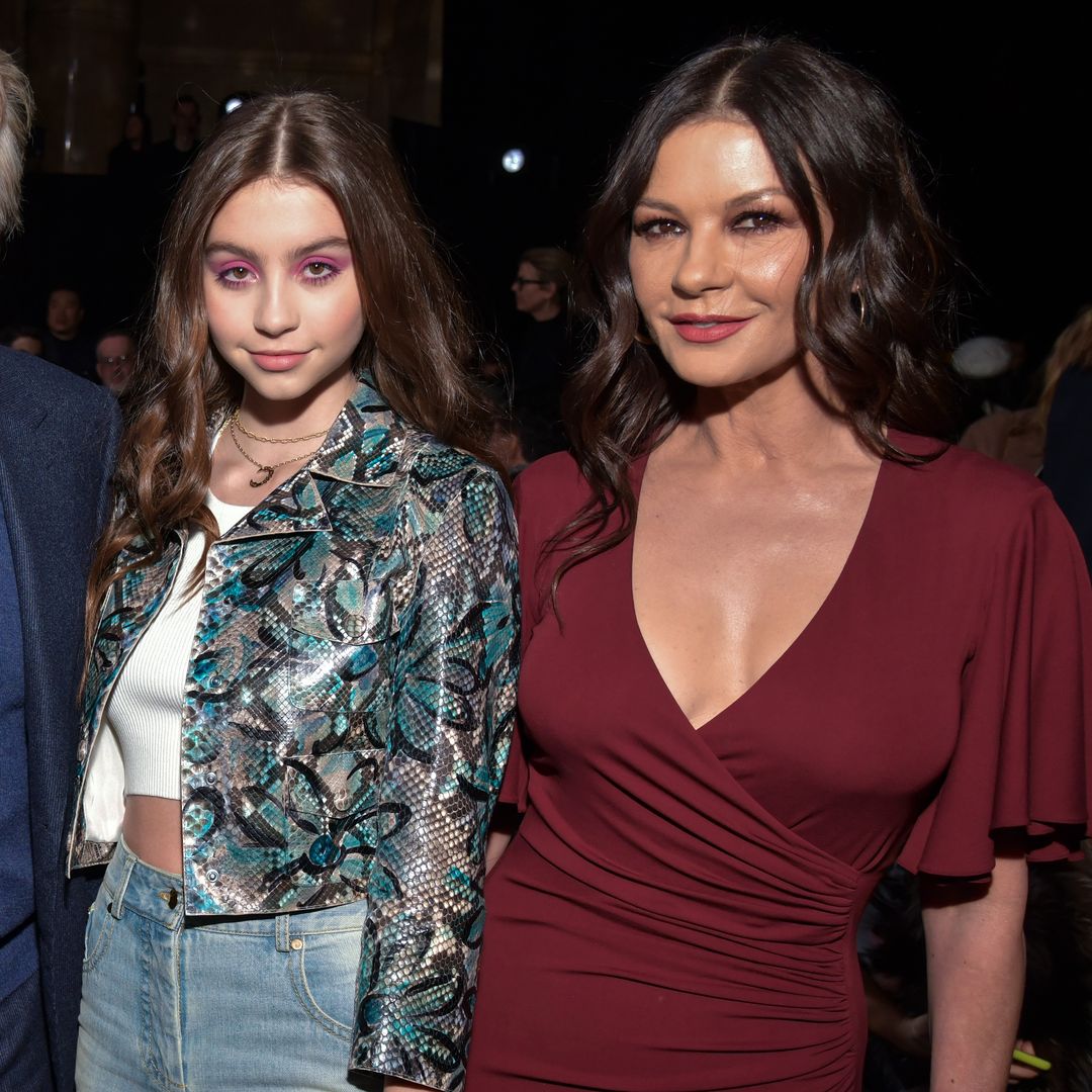 Catherine Zeta-Jones' daughter turns heads in white dress ahead of graduation: 'The night before'
