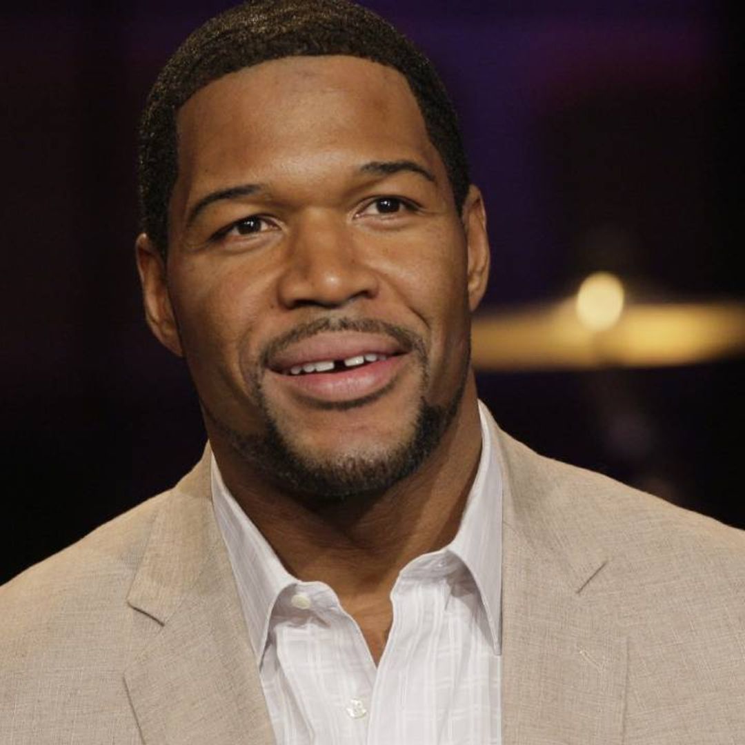 GMA's Michael Strahan is overjoyed as celebrates happy news with co-star in backstage photo | HELLO!