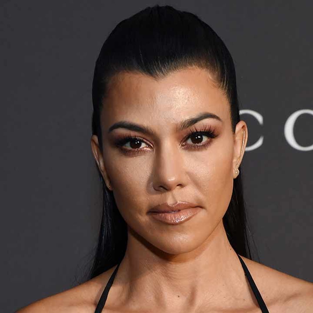 Kourtney Kardashian shares a peek inside her stunning home office
