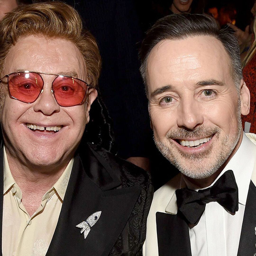 Elton John shares rare photo of son Elijah, nine - and his jaw-dropping birthday cake