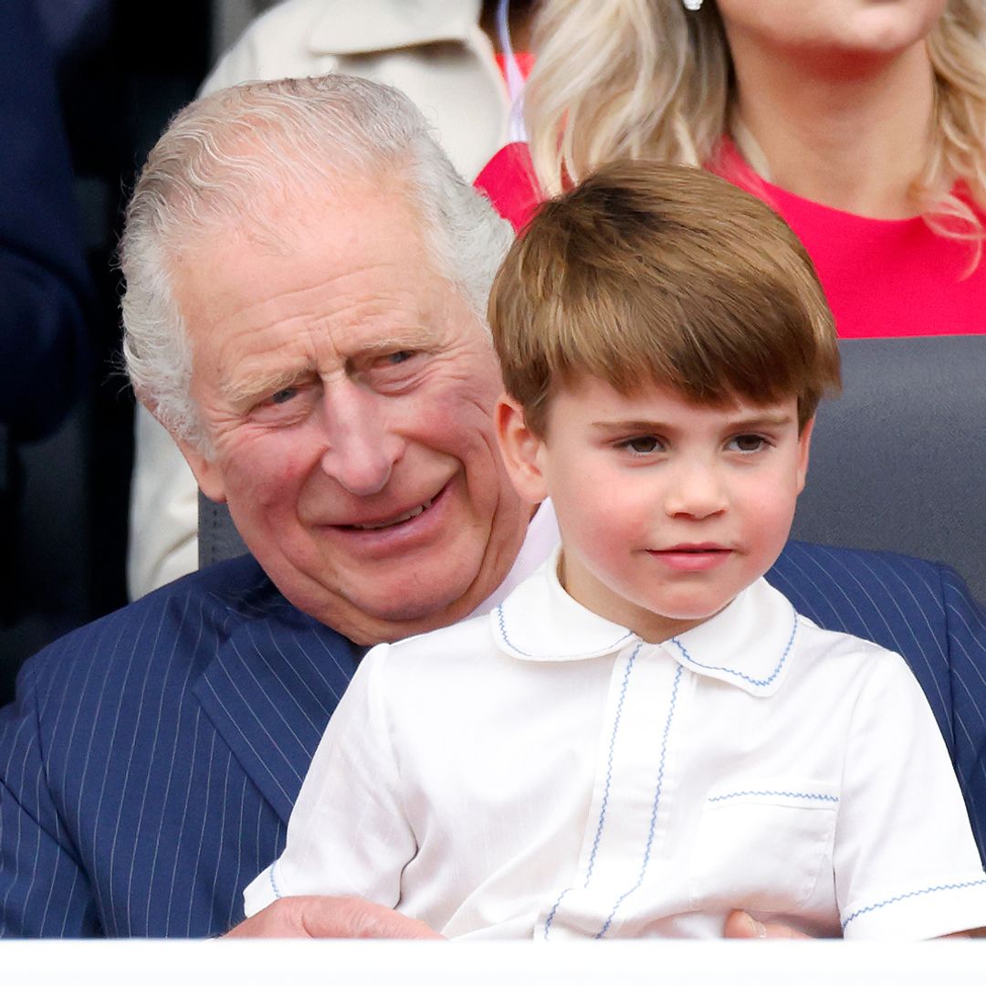 King Charles releases special message for grandson Prince Louis 