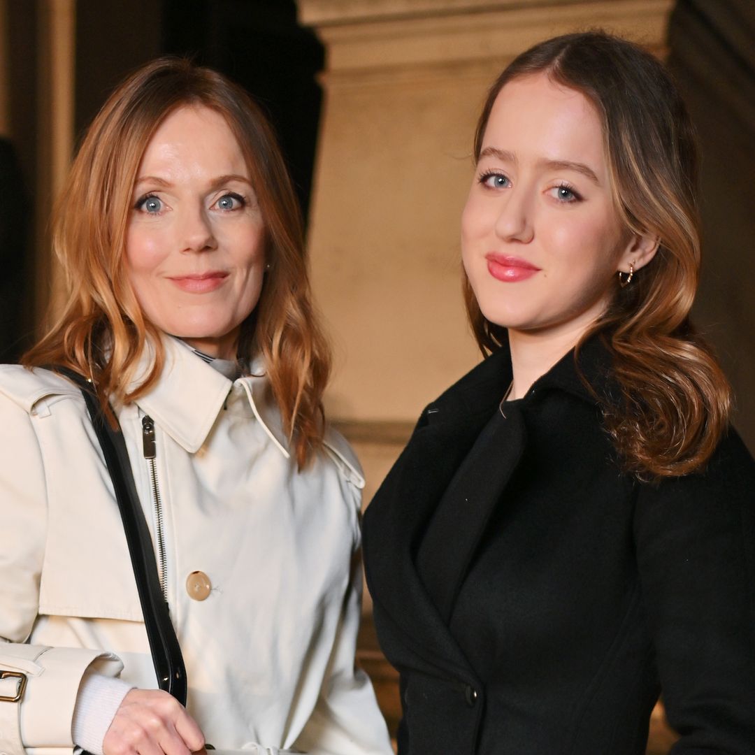 Geri Halliwell-Horner’s lookalike daughter Bluebell towers alongside Spice Girl mum during rare outing together
