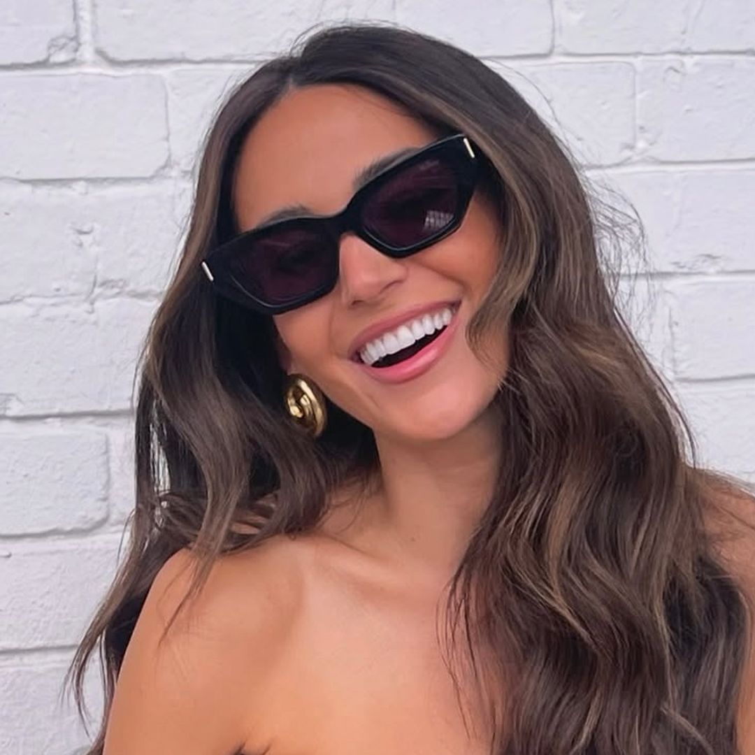 Michelle Keegan's dreamy holiday dress is the crochet style I've been looking for