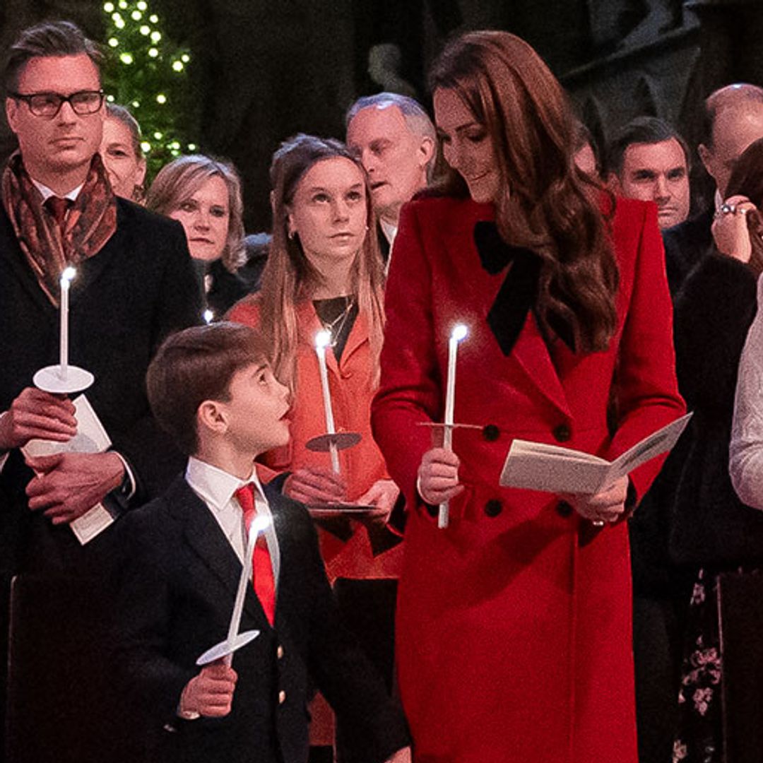 Prince Louis and Princess Kate's sweet moment at carol concert 