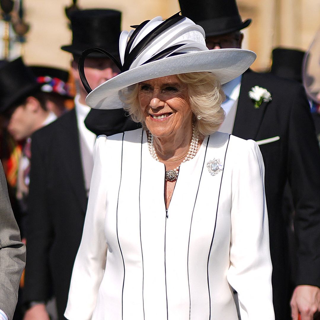 Queen Camilla wore vintage Chanel shoes to the Royal Garden Party