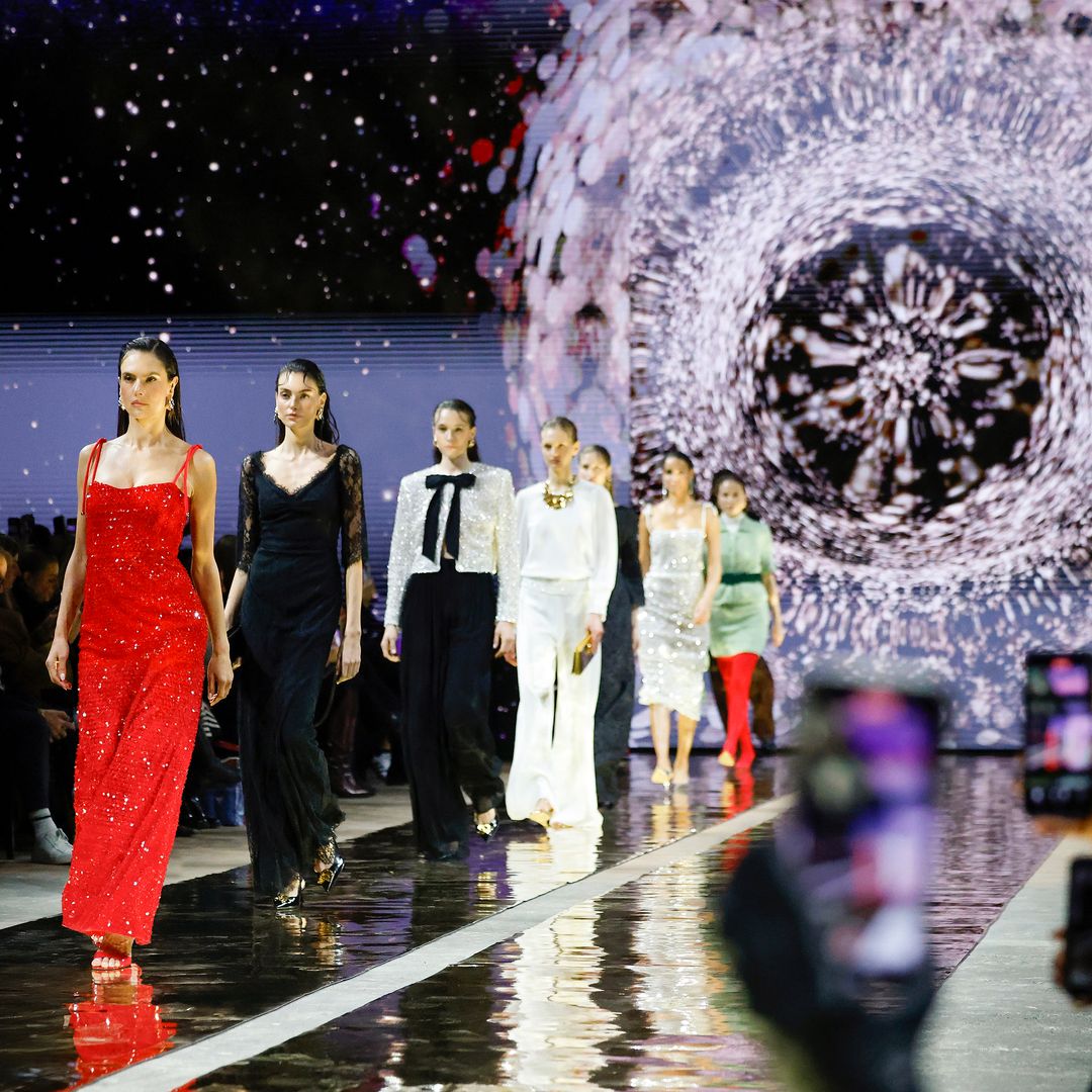 Marc Cain AW25: 70s leopard, red touches and top-to-toe jewel tones beckon for the new season