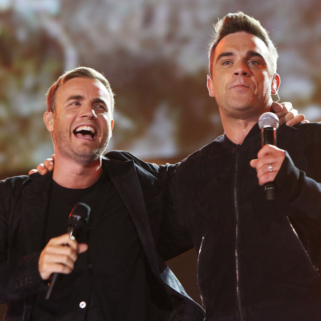 Gary Barlow extends musical olive branch to Robbie Williams after 13 years