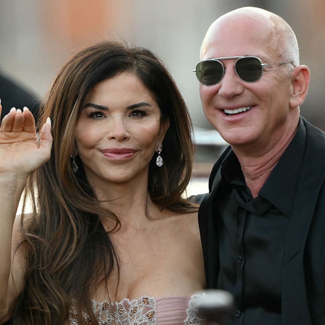 Lauren Sánchez showcases ultra toned legs in daring mini dress on date night with Jeff Bezos