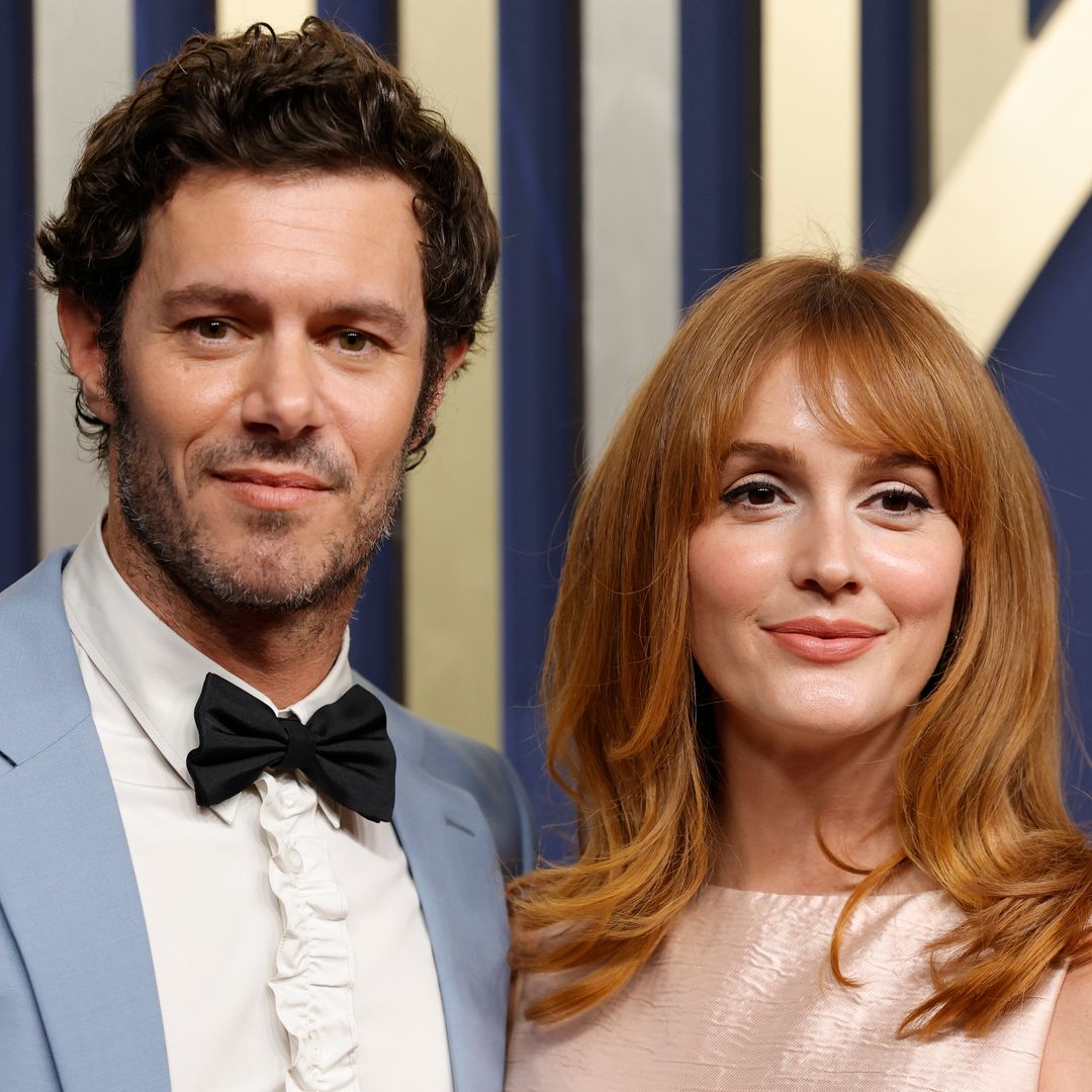 Adam Brody and Leighton Meester win Emmys best best-dressed couple - in matching pastel outfits