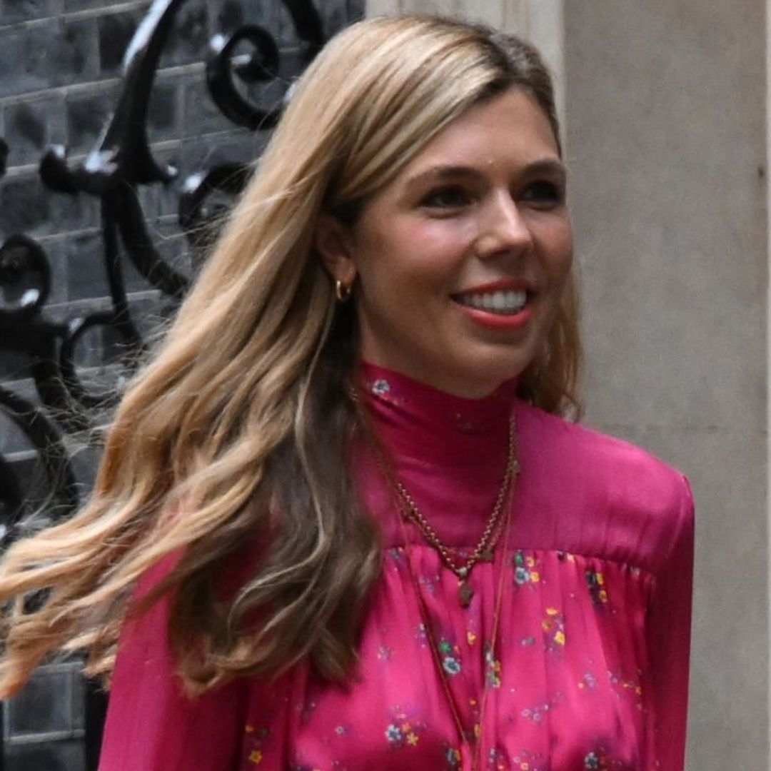 Carrie Johnson's kids have the exact same wild hair as dad Boris - see picture