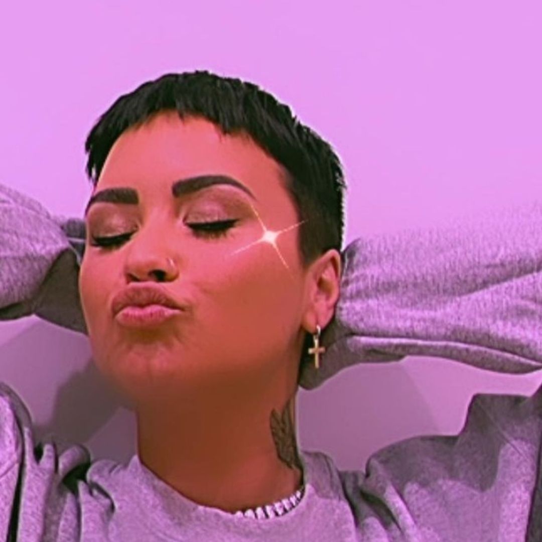 Demi Lovato shares shaved head transformation plans