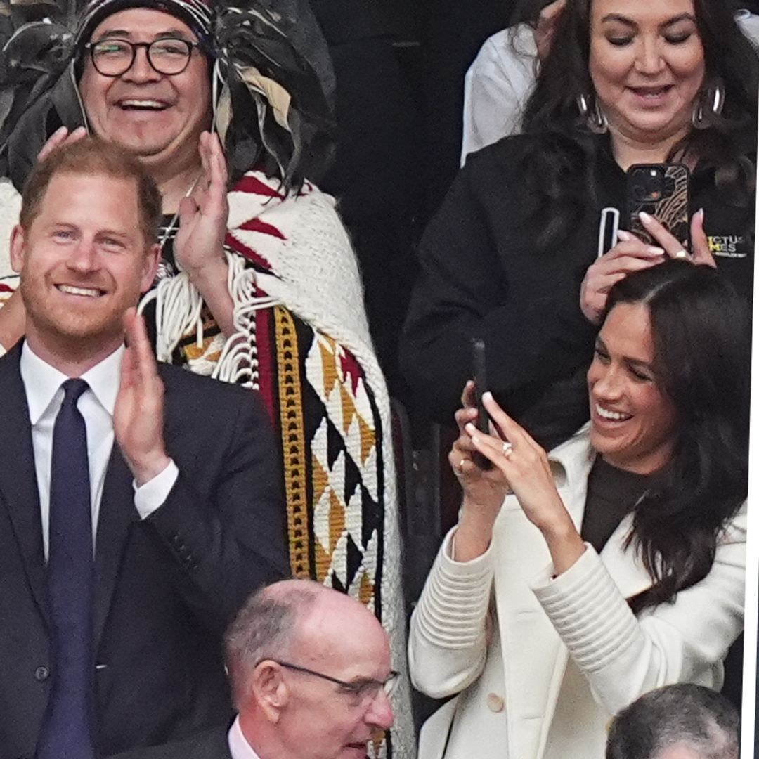 Prince Harry and Meghan Markle look so loved-up at Invictus Games opening ceremony