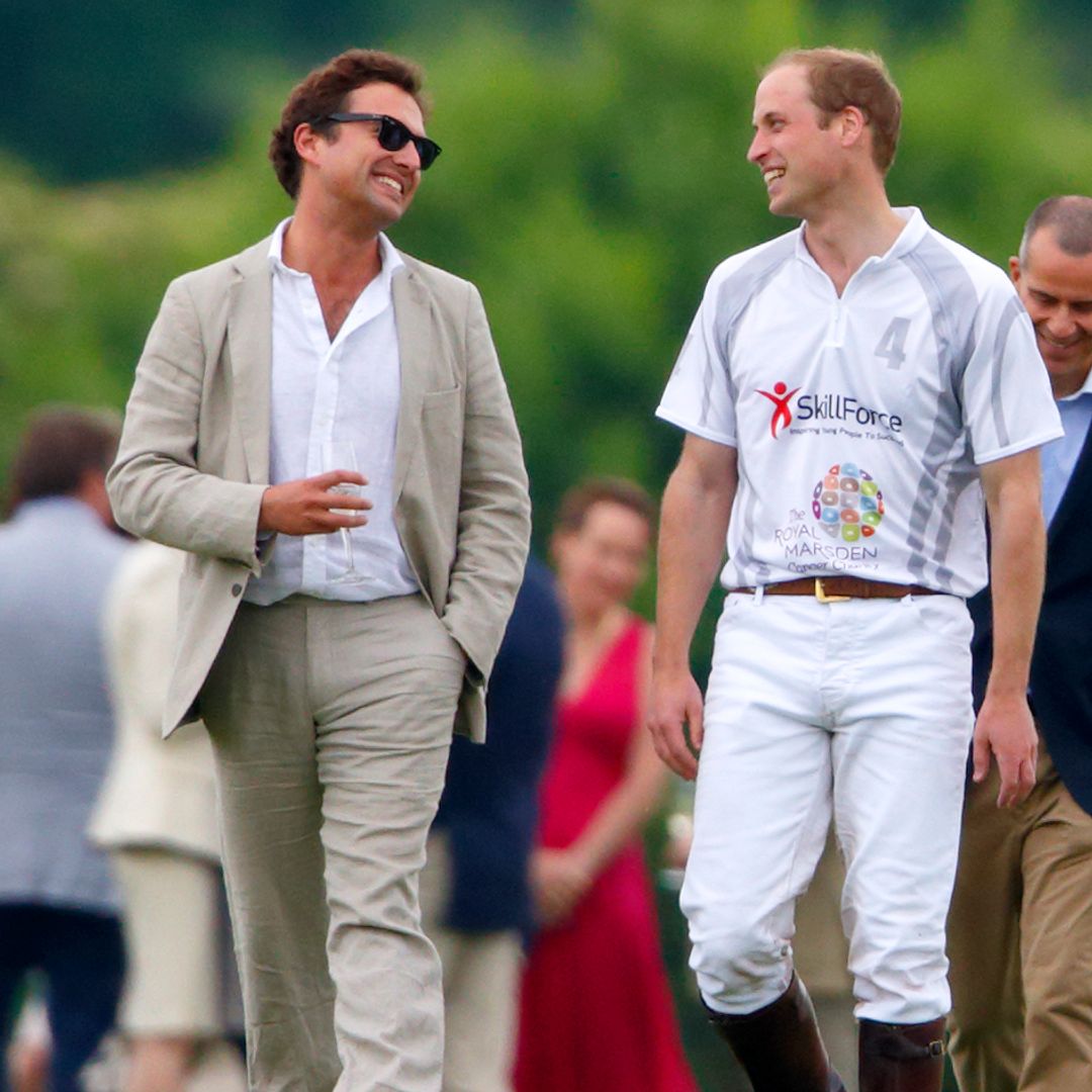 Prince William makes surprise appearance in Monaco with Princess Charlotte's godfather