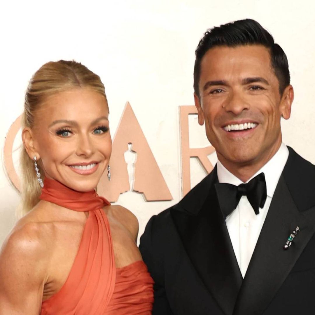 Kelly Ripa's daughter rocks sheer stockings and mini top as she announces major news