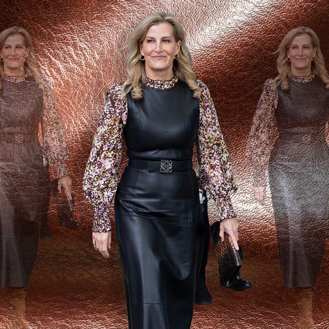 How to wear leather in your 60s like Duchess Sophie