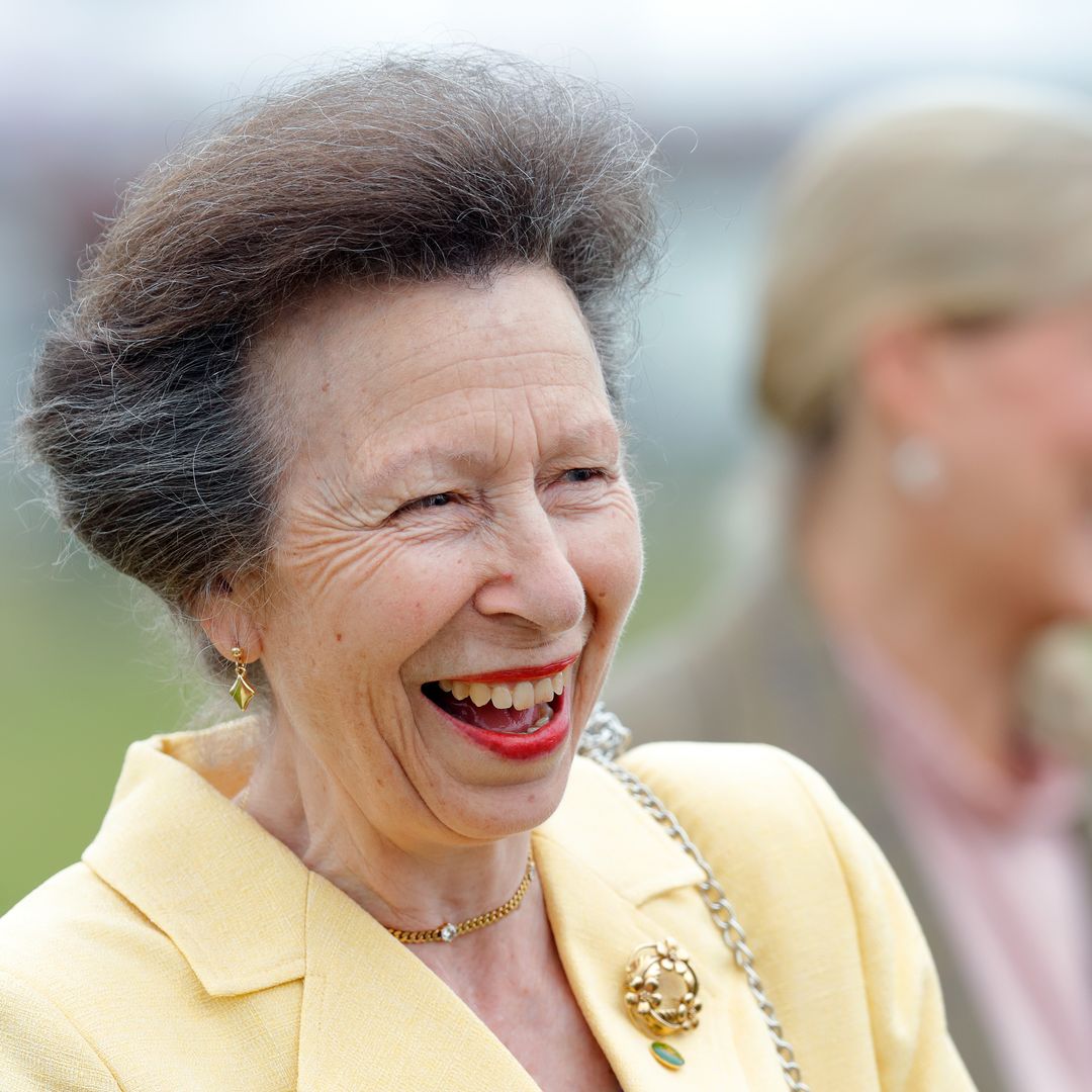Princess Anne showcases 'coy' personality in bold red 75th birthday dress