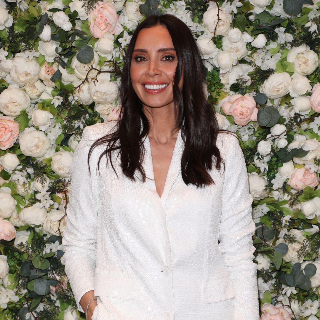 Christine Lampard's grown-up daughter Patricia towers over curly-haired brother