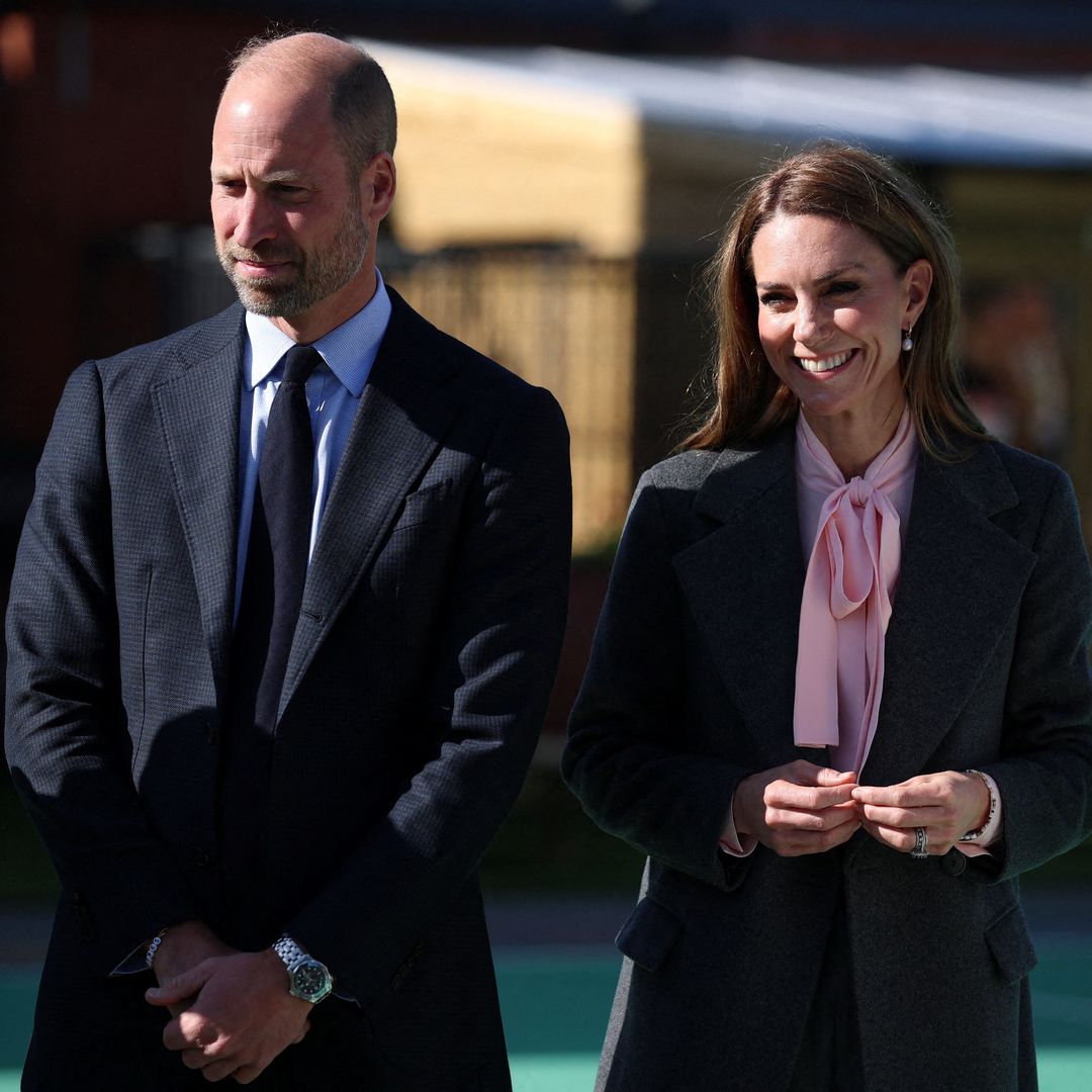 Prince William and Kate Middleton debut sentimental new accessories during  emotional outing | HELLO!
