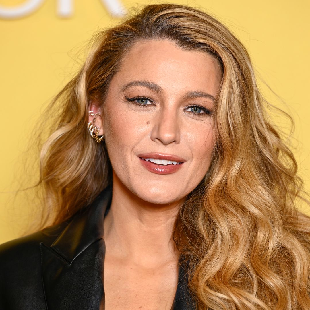 Blake Lively perfects revenge dressing in plunging leather gown alongside Anna Kendrick