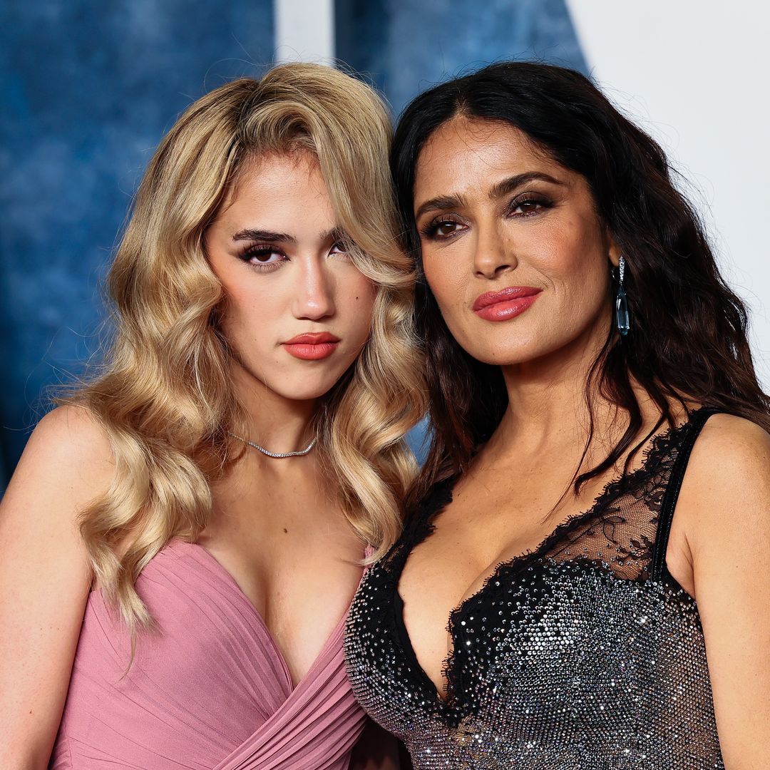 Salma Hayek's daughter Valentina is her twin as she celebrates major milestone