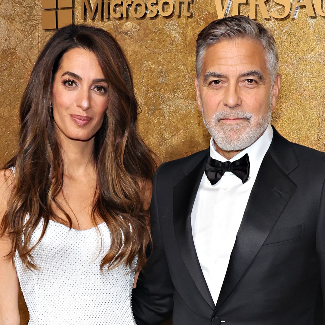 Amal Clooney shimmers in slinky Italian summer dress as George Clooney reveals he's the ultimate gentleman