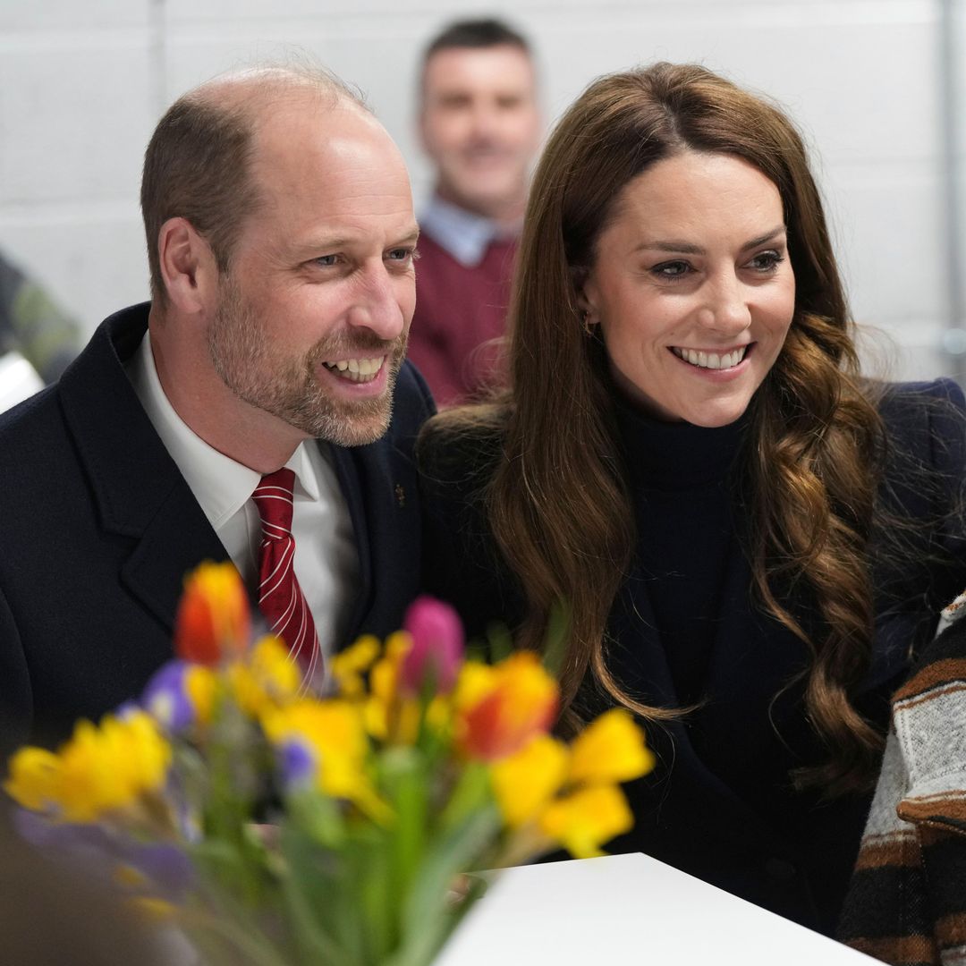 Princess Kate looks so stylish in gorgeous coat as she joins Prince William at the rugby