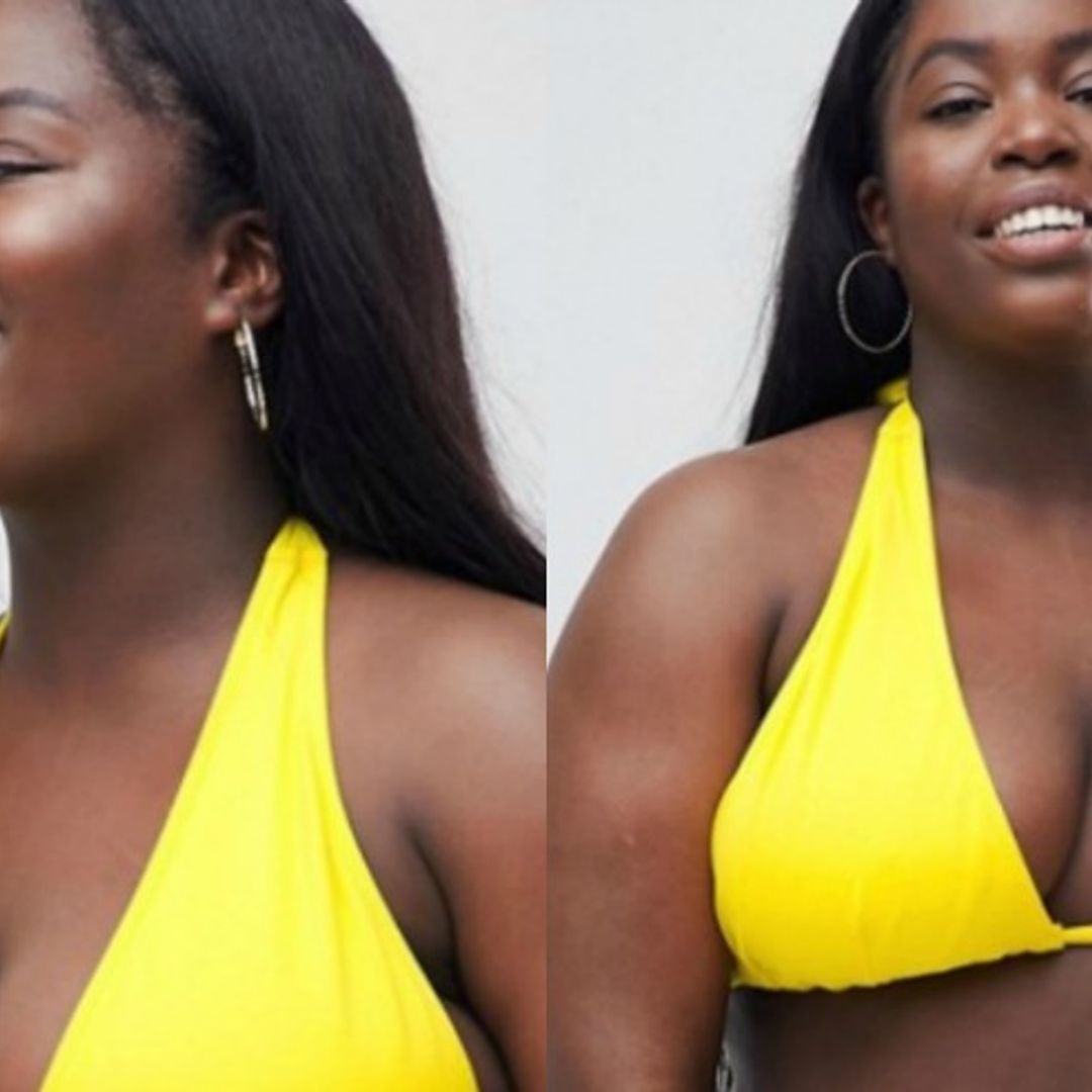 ASOS praised for using plus-size bikini model