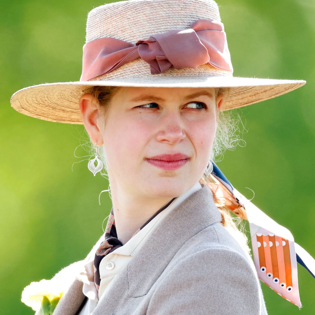 Lady Louise Windsor steals the show in tartan dress as she swerves royal family uniform