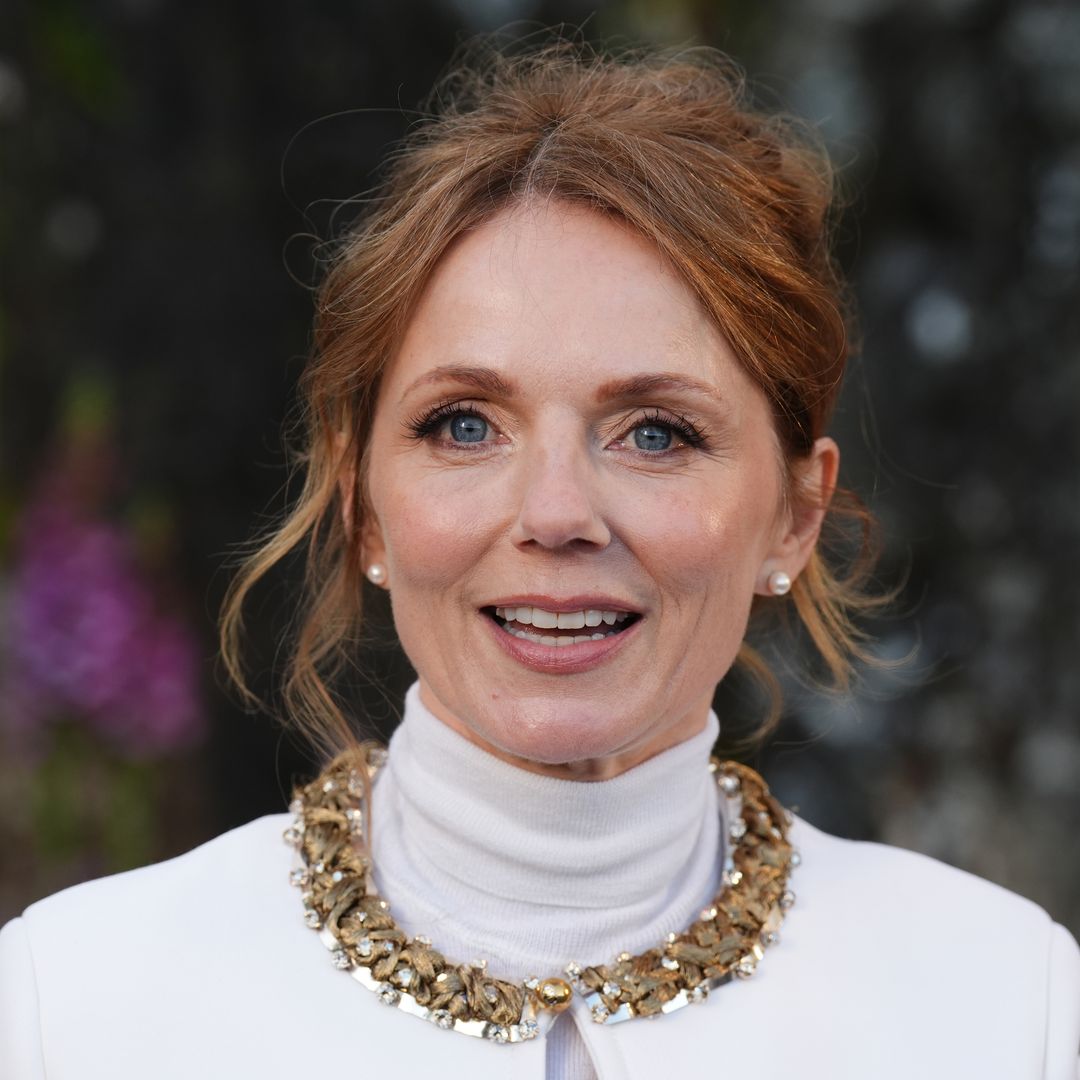 Geri Halliwell-Horner is a vision in all-white at star-studded Dior show in Scotland