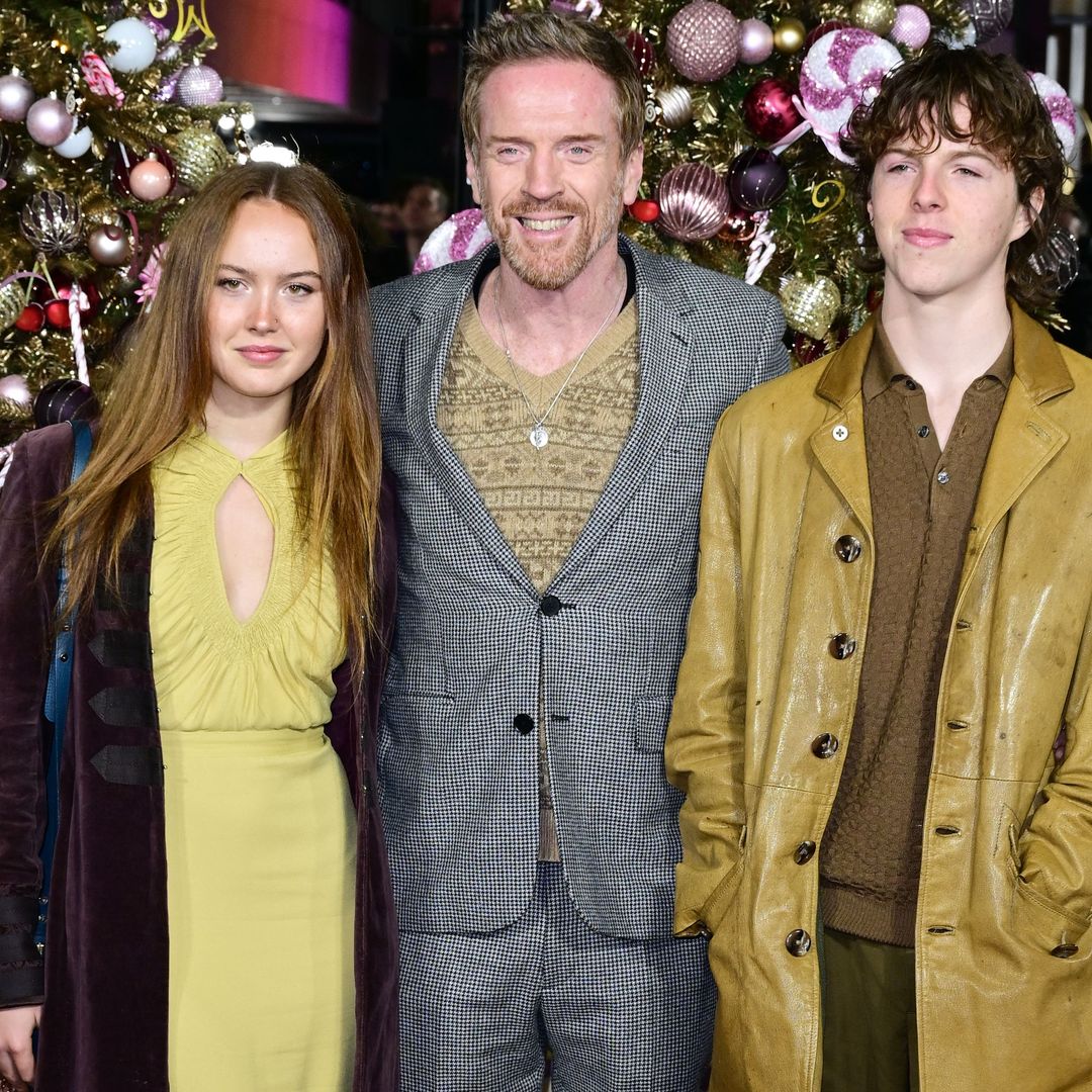 Meet Damian Lewis' 'fearless' red-haired teenage kids Gulliver and Manon