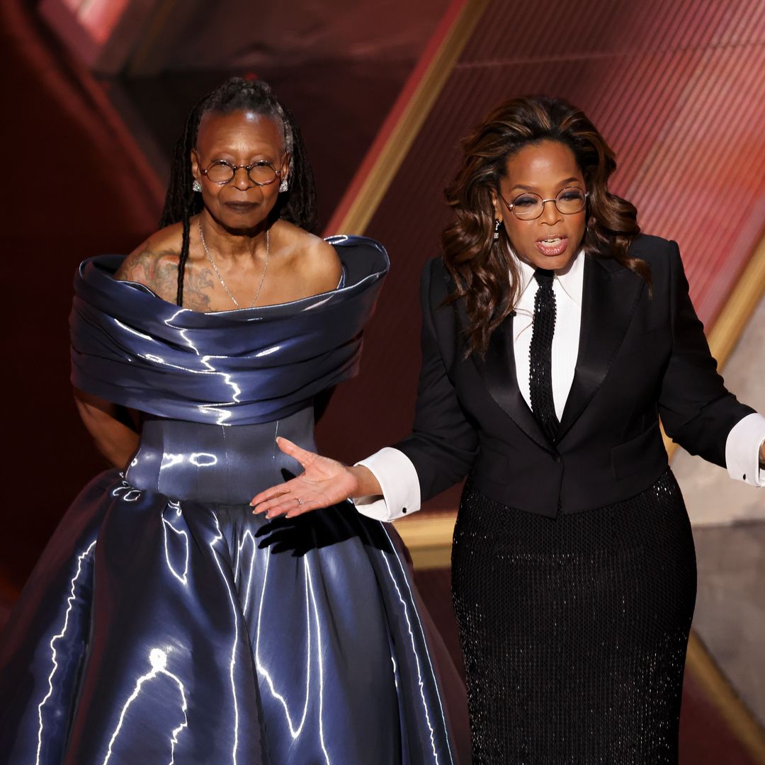 Oprah Winfrey and Whoopi Goldberg showcase incredible weight loss in Colour Purple reunion onstage at Oscars - fans react