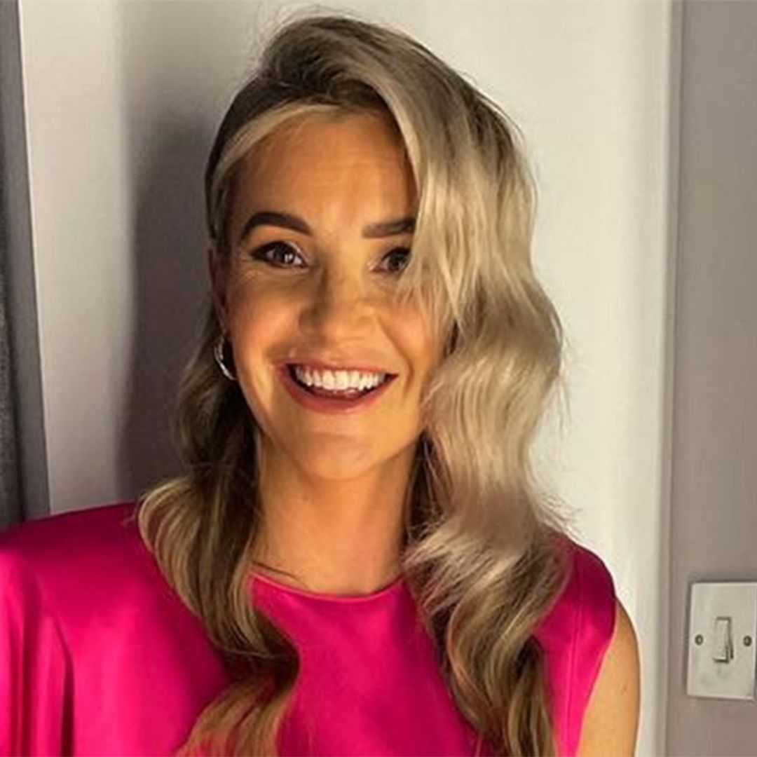 Helen Skelton poses up a storm in cherry red bikini for inspiring post
