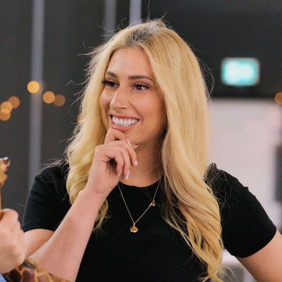 Stacey Solomon's cute outfits she wears on BBC's Sort Your Life Out, from her pink boiler suit to khaki cardigan
