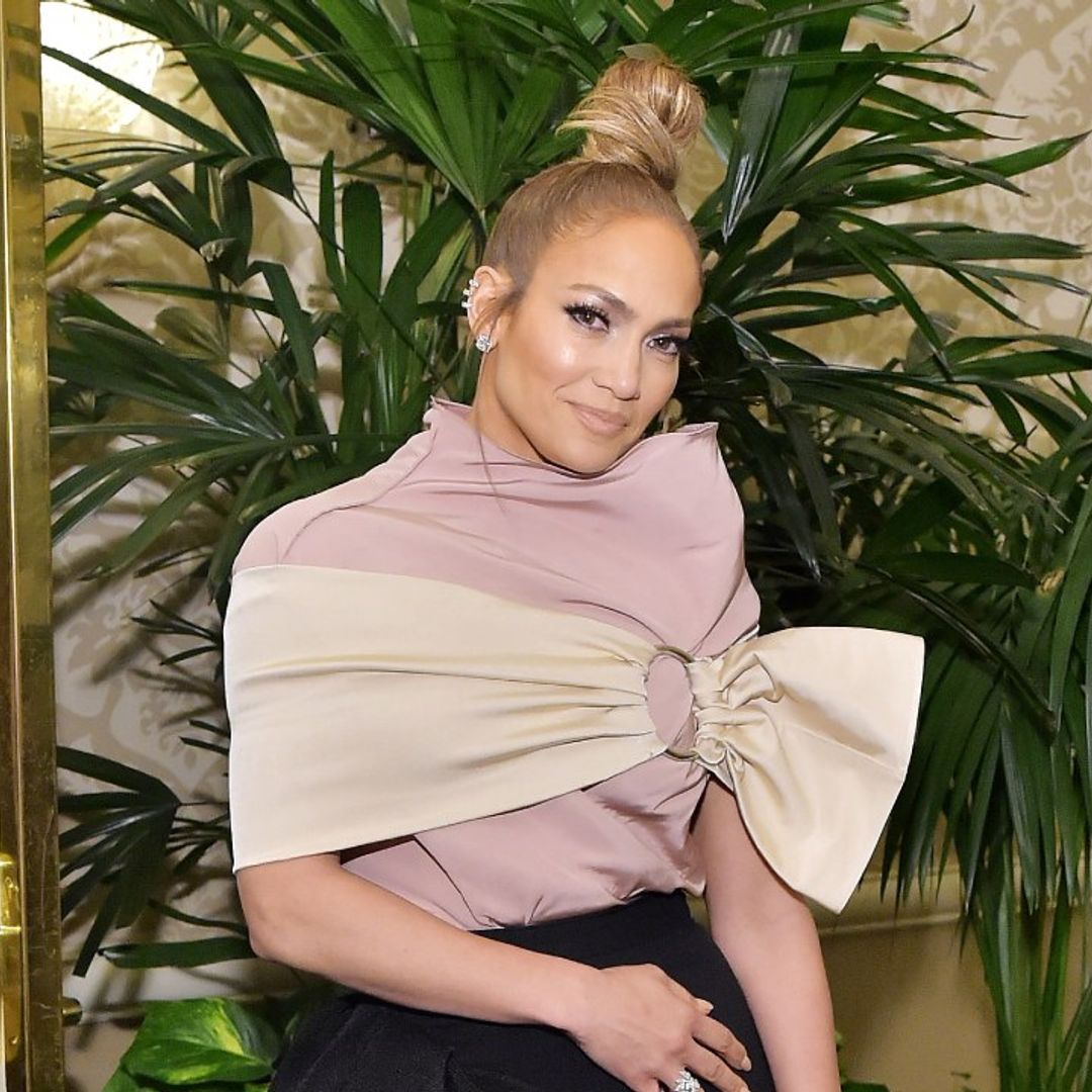 Jennifer Lopez has personalised cushions inside her dining room that reveal her family's close bond