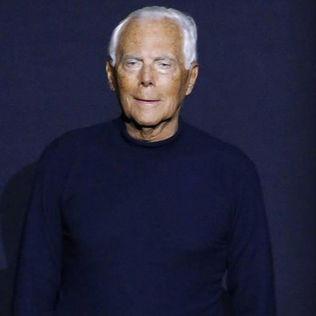 Giorgio Armani hints at his fashion heir