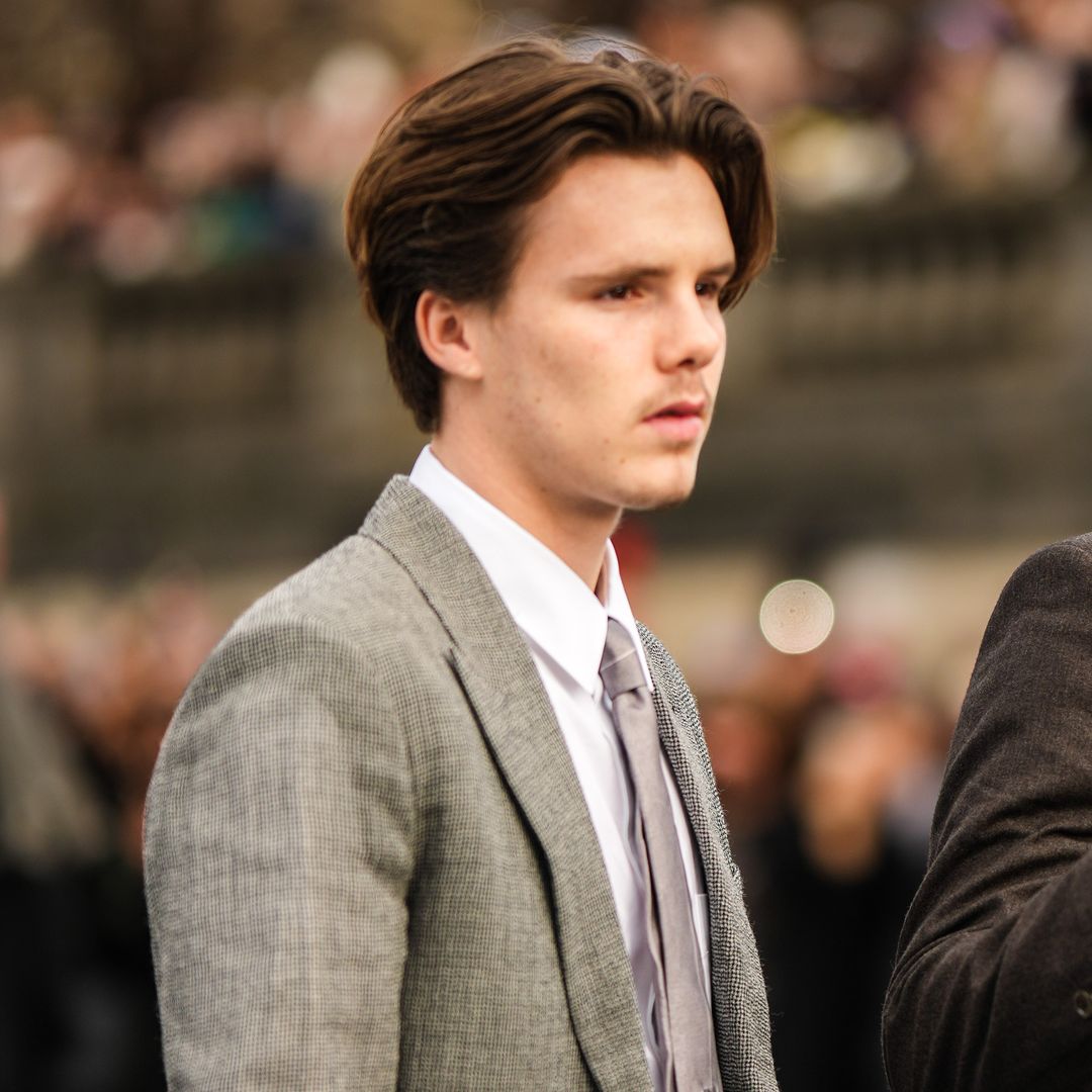 Cruz Beckham shocks with major hair transformation at dad David's BOSS event