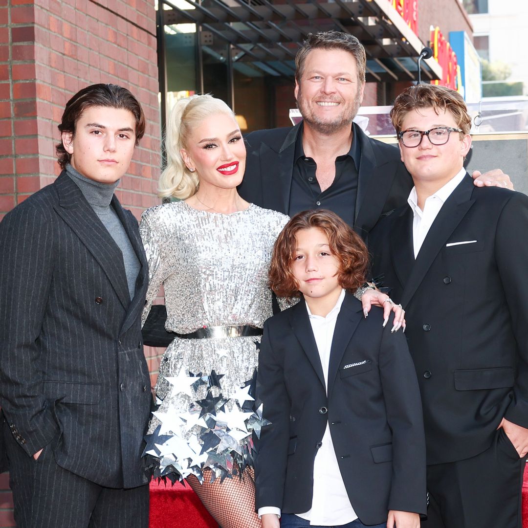 Gwen Stefani's 'dream' moment with three sons, per Blake Shelton