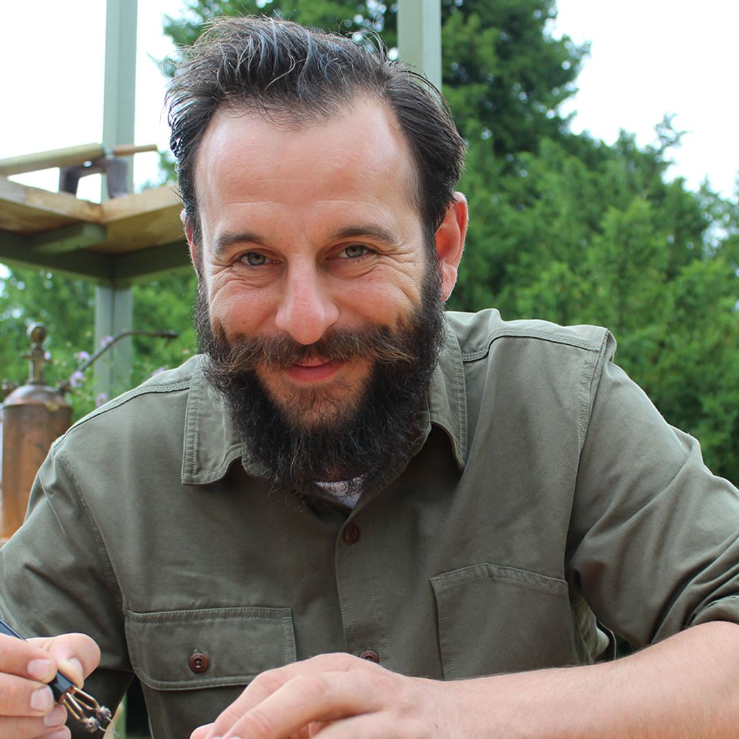 Dominic Chinea's picturesque country home with rarely-seen wife