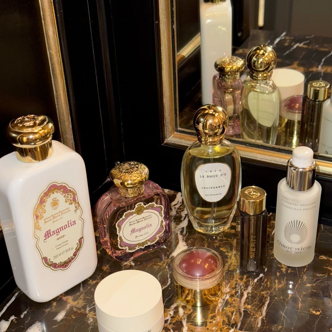 Cherry Cheng's Evening make products shot 