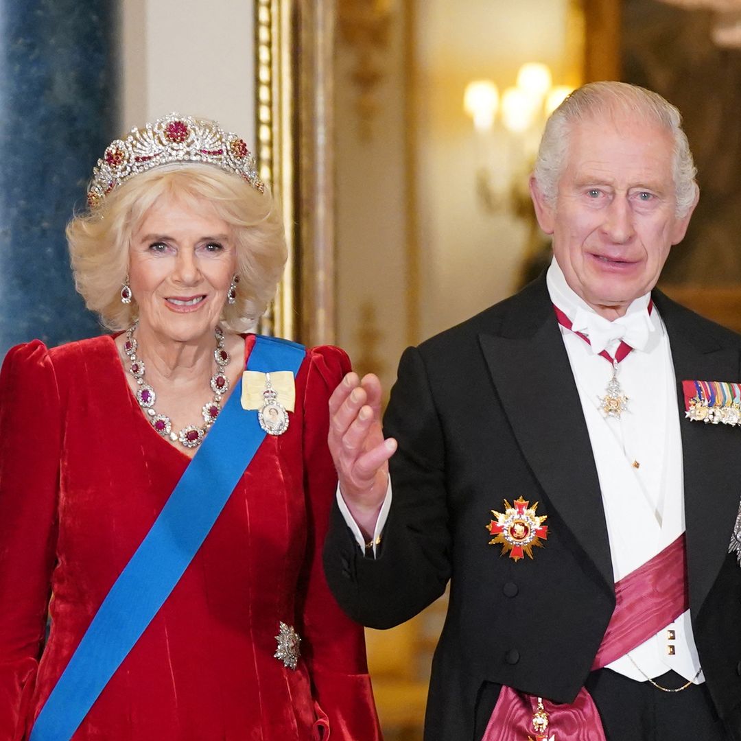 King Charles' incredible dining table is the length of 5 double decker buses - see photos