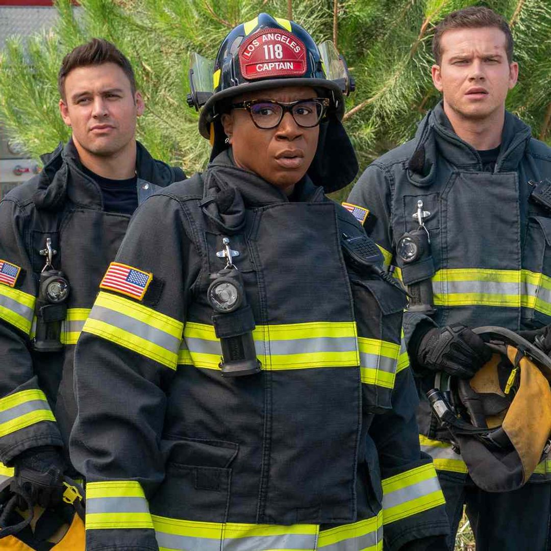 9-1-1 star Aisha Hinds marks big change on show as Oliver Stark, Lena Waithe show their support