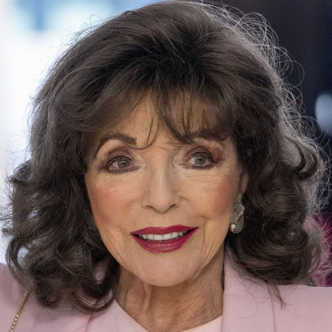 Joan Collins dazzles in swimsuit and teases Agatha Christie news