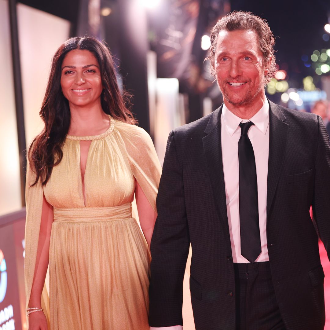 Matthew McConaughey and Camila Alves share romantic moment at 'The Lost Bus' screening