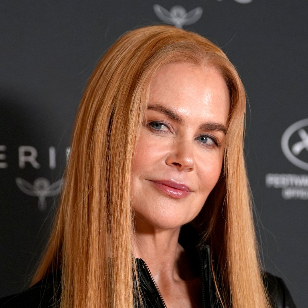 Nicole Kidman shows off endless legs in stockings and bodysuit