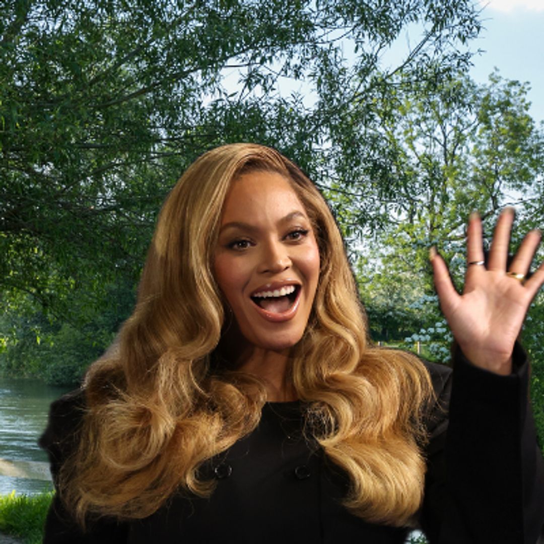 Beyoncé spotted at a Cotswolds garden centre